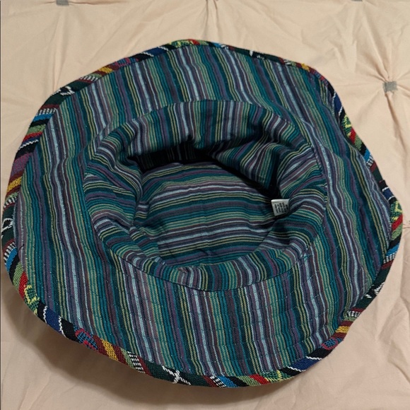 Multicolor Patchwork Bucket Hat - Picture 6 of 11